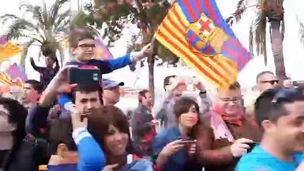 La Liga'da şampiyon Barcelona!