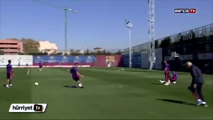 Barça idmanında inanılmaz basket