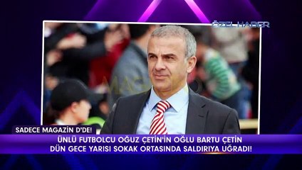 Ünlü futbolcunun oğlunu dövdüler! Olaylı gece
