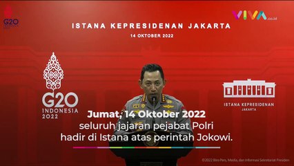 Kapolri Gemetar saat Umumkan Niat Reformasi Polri