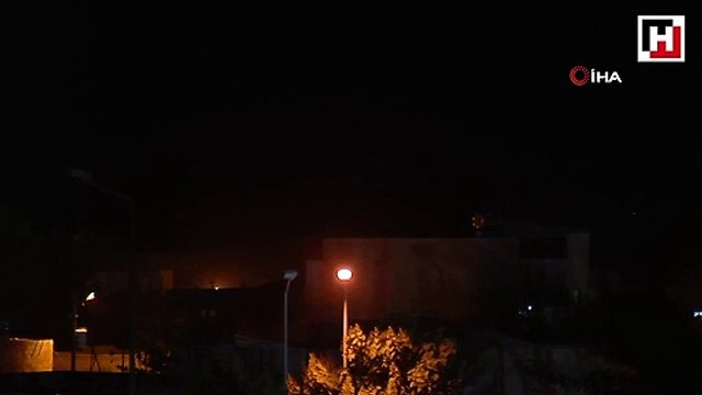 Terör mevzileri roketlerle vuruluyor