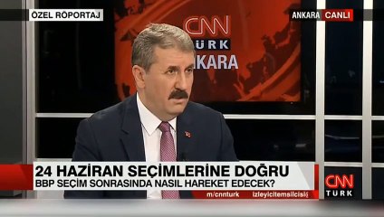 Mustafa Destici: HDP barajı aşamazsa...