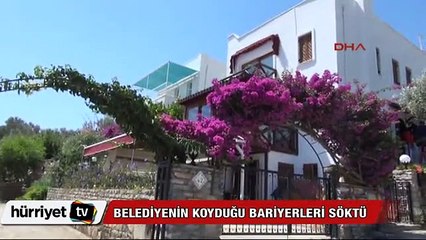 Ünlü karikatürist, sokak bariyerlerine savaş açtı