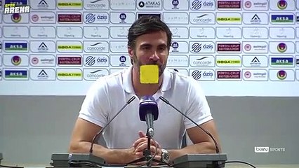 Atakaş Hatayspor Teknik Direktörü Ömer Erdoğan'ın açıklamaları