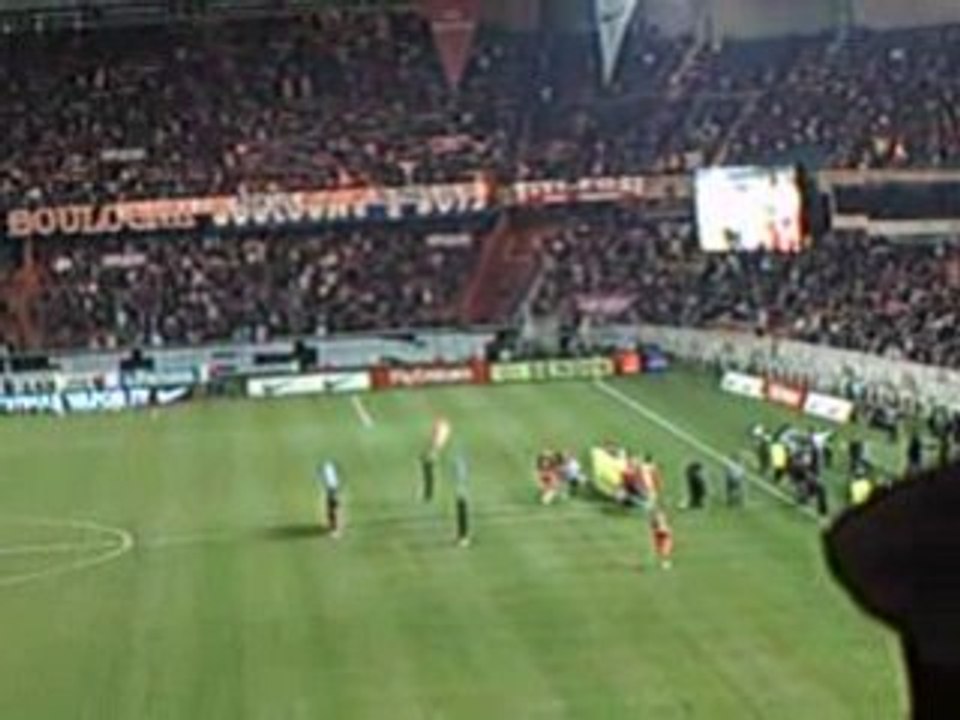 PSG-valencienne avant match SILENCE TOTALE
