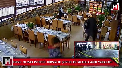 Başakşehir'de engel olmak istediği hırsızlık şüphelisi silahla ağır yaraladı
