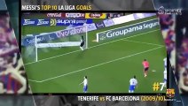 Messi'den La Liga tarhine damga vuran en iyi 10 gol!