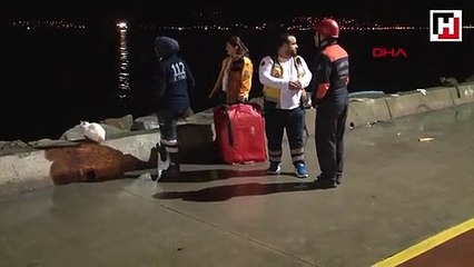 Kartal'da denize giren kişi kayboldu