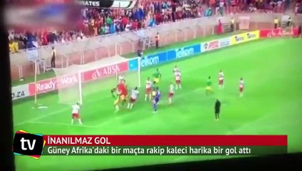 Güney Afrika'daki bir maça kaleci damgasını vurdu