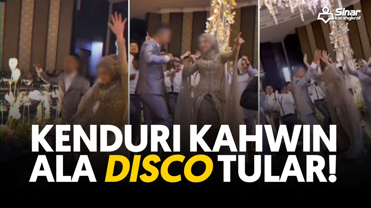 Kenduri kahwin ala disco tular!