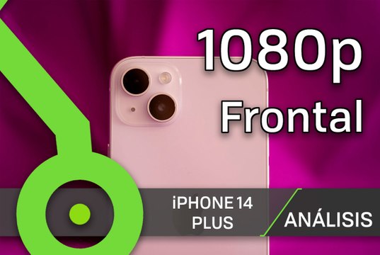 iPhone 14 Plus, prueba de vídeo - Frontal 1080p (noche)