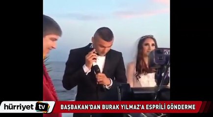 Başbakan'dan Burak Yılmaz'a esprili gönderme