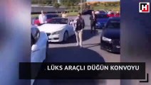 İstanbul'da lüks araçlı düğün konvoyu terörü