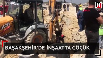 Başakşehir'de inşaatta göçük