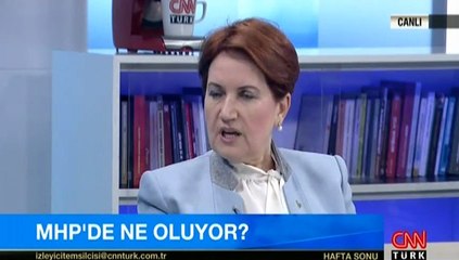 Meral Akşener: MHP değişikliği yaptığı takdirde Başbakan olurum