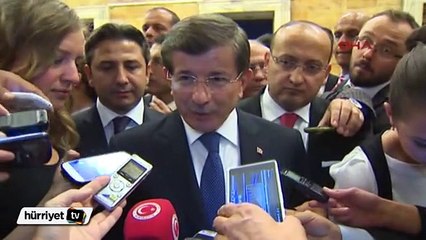 Başbakan Davutoğlu'ndan açıklamalar
