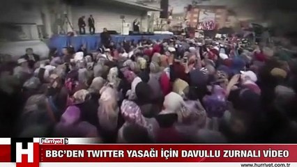 BBC’DEN TWITTER YASAĞI İÇİN DAVULLU ZURNALI VİDEO