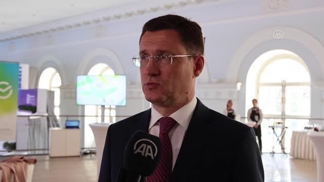 Rusya Başbakan Yardımcısı Novak, Türkiye üzerinden Avrupa'ya 63 milyar metreküp gaz ihraç edilebileceğini söyledi