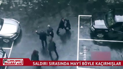 Saldırı sırasında İngiltere Başbakanı May'i böyle kaçırmışlar