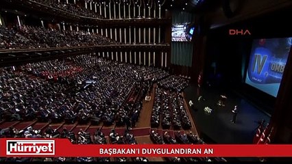 Başbakan Yıldırım'ı duygulandıran an