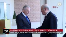 Devlet Bahçeli Çankaya Köşkü'nde