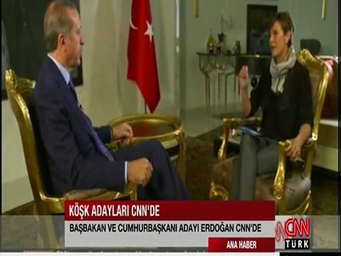 Başbakan Recep Tayyip Erdoğan CNN'e konuştu