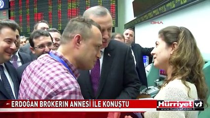 BAŞBAKAN BU KEZ DE BROKERIN ANNESİYLE KONUŞTU