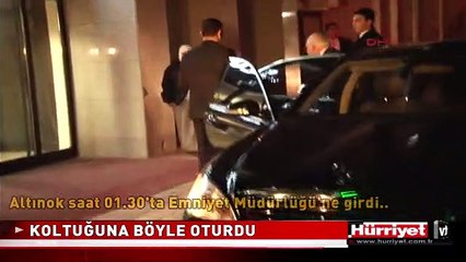 İSTANBUL'UN YENİ EMNİYET MÜDÜRÜ KOLTUĞUNA BÖYLE OTURDU