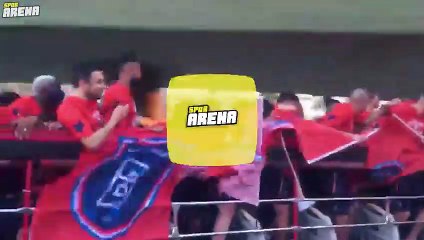 Başakşehirli futbolcular şampiyonluk turunda ölümden döndüler