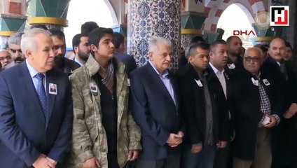 Başbakan Yıldırım Hatay'da şehit cenazesine katıldı