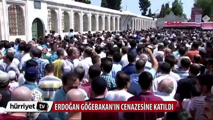 Başbakan Murat Göğebakan'ın cenazesine katıldı
