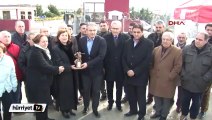 Silivri Cezaevi önünde Can Dündar için 'Basın Özgürlüğü' ödül töreni