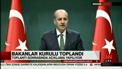 Numan Kurtulmuş'tan önemli açıklamalar
