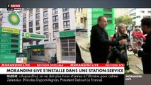 Morandini Live dans une station-service: Une automobiliste vient interpeller les politiques en direct - VIDEO