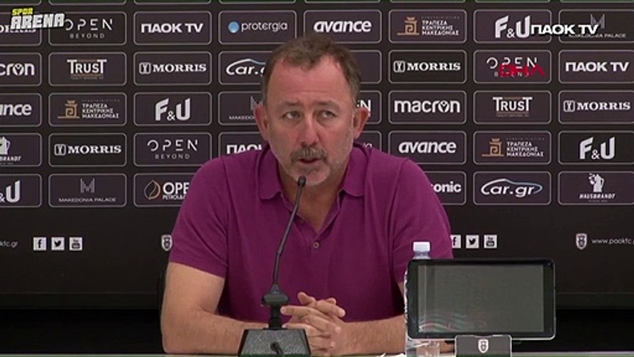 Beşiktaş teknik direktörü Sergen Yalçın'ın açıklamaları