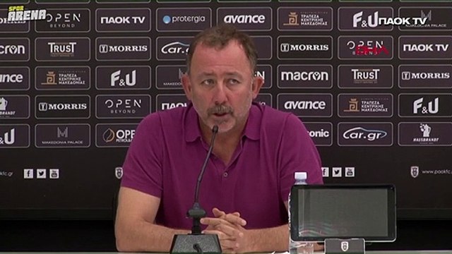 Beşiktaş teknik direktörü Sergen Yalçın'ın açıklamaları