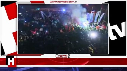 BAŞBAKAN'A COŞKULU KARŞILAMA