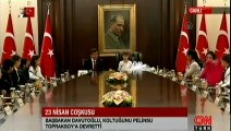 Başbakan koltuğunu Pelinsu'ya devretti