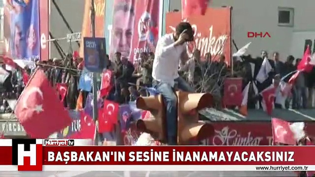 Erdoğan'ın sesine inanamayacaksınız