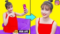 INSTAGRAM vs VIDA REAL  TRUCOS FÁCILES PARA HACER TUS VIDEOS VIRALES  Trucos De Fotos T-STUDIO ES