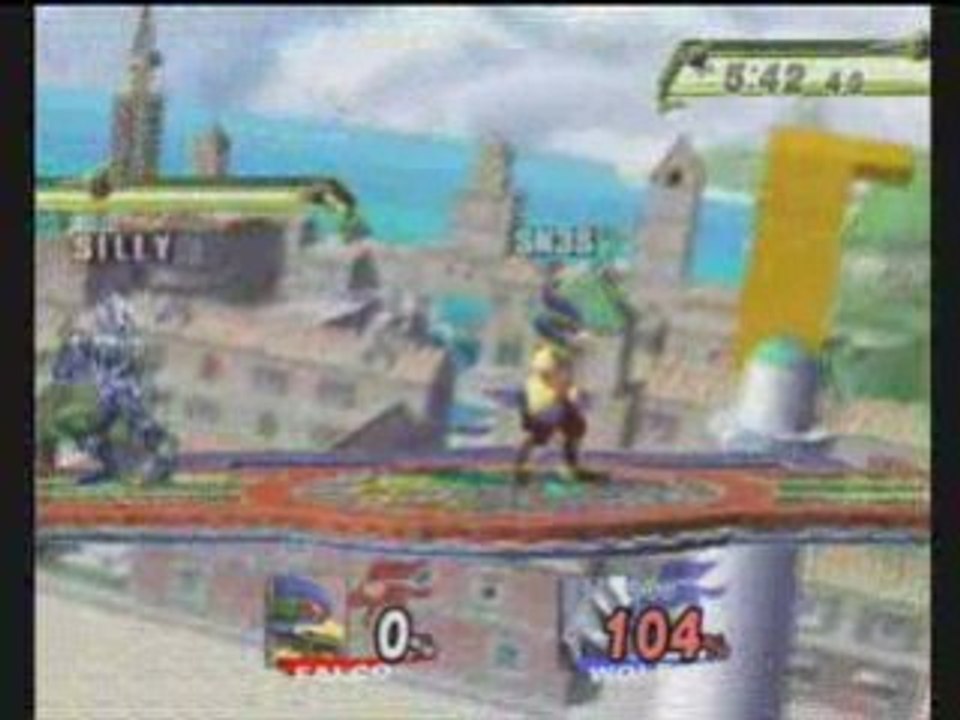 Brawl SN3S (Falco) Vs. Silly (Wolf)