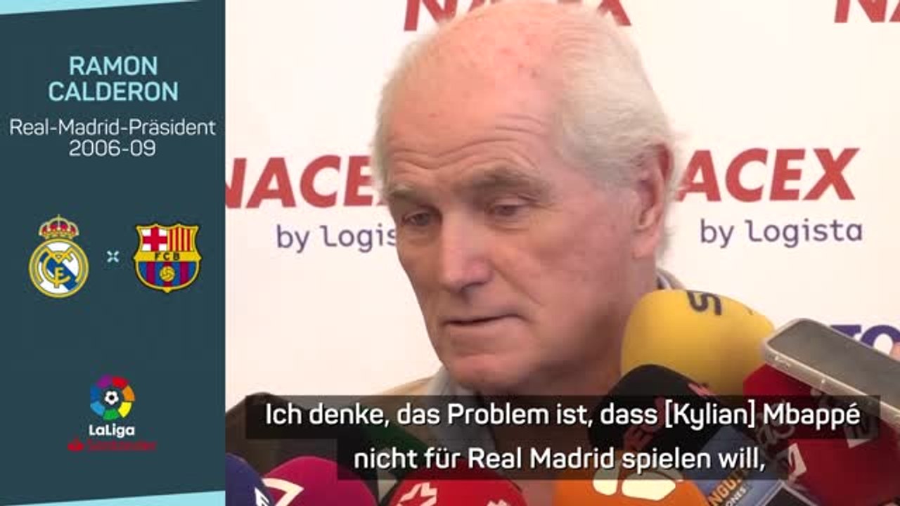 Ex-Real-Präsident Calderon will Mbappe und Haaland