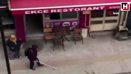 Ordu'da yürek burkan görüntü