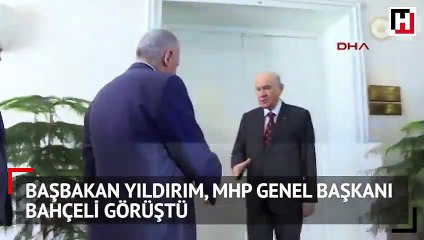 Video herunterladen: Başbakan Yıldırım, MHP Genel Başkanı Bahçeli görüştü