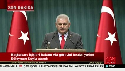 İçişleri Bakanı Efkan Ala görevini bıraktı