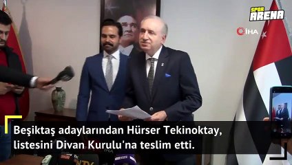 Hürser Tekinoktay listesini verdi