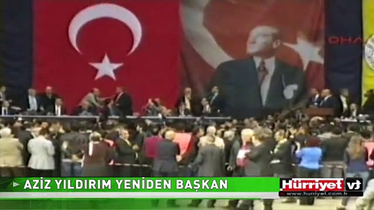 AZİZ YILDIRIM YENİDEN BAŞKAN