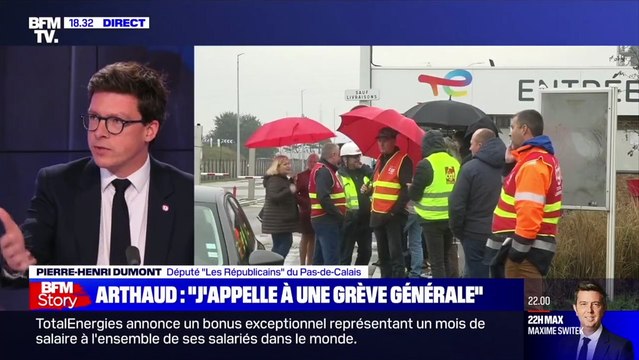 Pierre-Henri Dumont : « Nous voulons la réquisition de tous les dépôts de carburant ! »