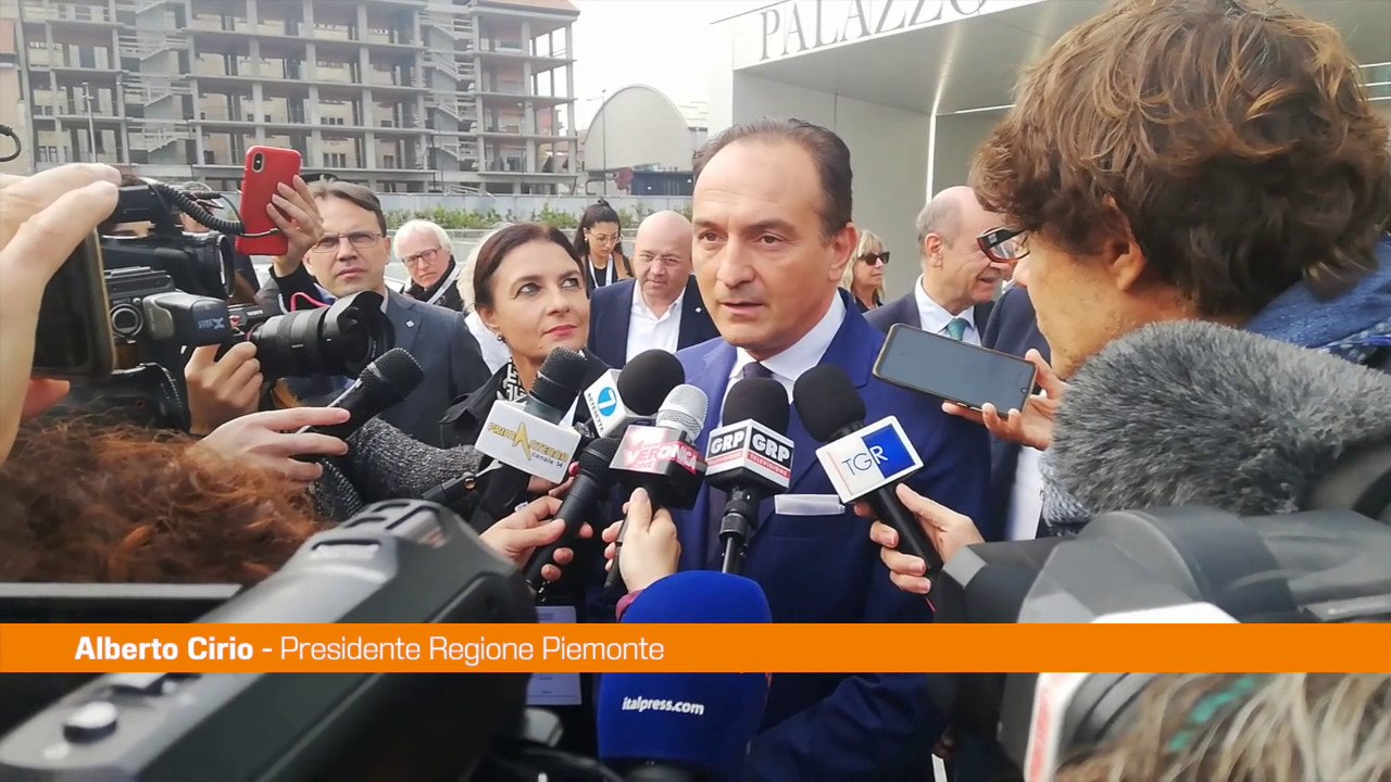 Cirio "Entro giugno sarà operativo il nuovo grattacielo della Regione"