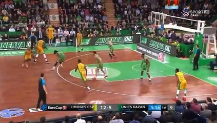 Limoges - Unics Kazan (ÖZET)